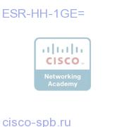1 port Gigabit Ethernet Half-Slot Line Card ESR-HH-1GE= ESR-HH-1GE=