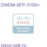DWDM SFP 1531.90 nm SFP (100 GHz ITU grid) DWDM-SFP-3190= DWDM-SFP-3190=