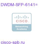 DWDM SFP 1561.42 nm SFP (100 GHz ITU grid) DWDM-SFP-6141= DWDM-SFP-6141=