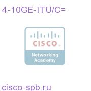 Cisco CRS-1 4-Port 10GE DWDM (C-band) PLIM 4-10GE-ITU/C= 4-10GE-ITU/C=