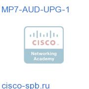 Single audio concurrent user license for upgrade to MP 7.x MP7-AUD-UPG-1 MP7-AUD-UPG-1