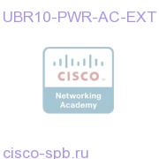 External AC Power Option (2DC PEM + AS5800 Converter) UBR10-PWR-AC-EXT UBR10-PWR-AC-EXT