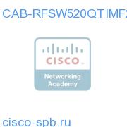 Quad-shield RF cable bundle, RF line card to HFC plant, 3m CAB-RFSW520QTIMF2 CAB-RFSW520QTIMF2