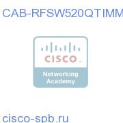 RF cable bundle, RF line card to RF Switch, 1m, spare CAB-RFSW520QTIMM2= CAB-RFSW520QTIMM2=