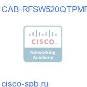 Quad-shield RF cable bundle, RF Switch to HFC plant, 3m CAB-RFSW520QTPMF2 CAB-RFSW520QTPMF2