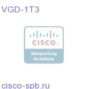 Voice Gateway Chassis, MB, Def Mem supporting CUCM and MGCP VGD-1T3 VGD-1T3