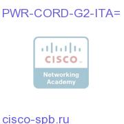 TelePresence G2 Power Cords - Italy PWR-CORD-G2-ITA= PWR-CORD-G2-ITA=