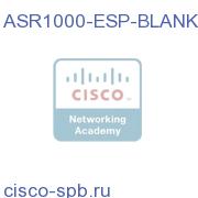 Blank Cover for ASR1000 ESP, spare ASR1000-ESP-BLANK= ASR1000-ESP-BLANK=