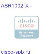 Cisco ASR1002-X Chassis, 6 built-in GE, Dual P/S, 4GB DRAM ASR1002-X= ASR1002-X=