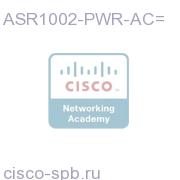 Cisco ASR1002 AC Power Supply,Spare ASR1002-PWR-AC= ASR1002-PWR-AC=