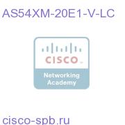 AS5400XM Voice G.711 w/ 20E1, 10 AS5X-PVDM2-64, IP+ IOS AS54XM-20E1-V-LC AS54XM-20E1-V-LC