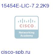 15454E Upgrade License for R7.2.2, Right to Use License 15454E-LIC-7.2.2K9 15454E-LIC-7.2.2K9