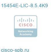 15454E Upgrade License for R8.5.4, Right to Use License 15454E-LIC-8.5.4K9 15454E-LIC-8.5.4K9