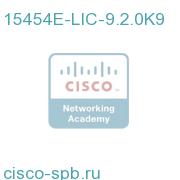 15454 ETSI MSTP,MSPP Upgrade License for 9.2.0, RTU License 15454E-LIC-9.2.0K9 15454E-LIC-9.2.0K9