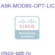 Advanced Optics License for MOD80 Linecard A9K-MOD80-OPT-LIC A9K-MOD80-OPT-LIC