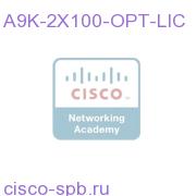 Advanced Optics License for 2X100GE Linecard A9K-2X100-OPT-LIC A9K-2X100-OPT-LIC
