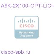 Advanced Optics License for 2X100GE Linecard A9K-2X100-OPT-LIC= A9K-2X100-OPT-LIC=