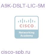 DS-Lite License Unit for 5 Million translations A9K-DSLT-LIC-5M A9K-DSLT-LIC-5M