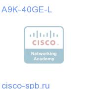 40-Port GE Low Queue Line Card, Requires SFPs A9K-40GE-L A9K-40GE-L