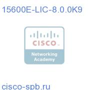 15600 SDH Upgrade License for R8.0.0, Right To Use License 15600E-LIC-8.0.0K9 15600E-LIC-8.0.0K9