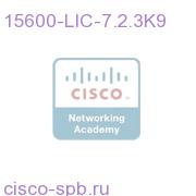 15600 Upgrade License for R7.2.3, Right to Use License 15600-LIC-7.2.3K9 15600-LIC-7.2.3K9