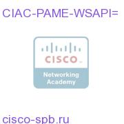 Cisco PAM Web Services API License CIAC-PAME-WSAPI= CIAC-PAME-WSAPI=