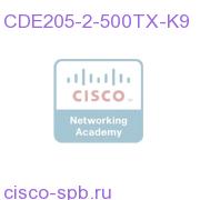 2RU Engine, 8GB RAM, 3x 500GB 3.5in SATA HDD, incl. 1 CDA CDE205-2-500TX-K9 CDE205-2-500TX-K9
