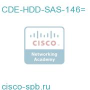 Spare 147GB SAS Disk Drive for CDE110 CDE-HDD-SAS-146= CDE-HDD-SAS-146=