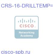 CRS 16 slots Drill Template for CRS-16/S-B CRS-16-DRILLTEMP= CRS-16-DRILLTEMP=