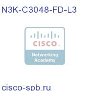 Nexus 3048, Std Airflow (port side exhaust),DC P/S, LAN Ent N3K-C3048-FD-L3 N3K-C3048-FD-L3