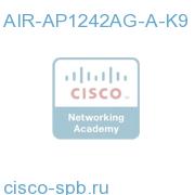 802.11a/g Non-modular IOS AP; RP-TNC; FCC Cnfg AIR-AP1242AG-A-K9 AIR-AP1242AG-A-K9