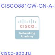 Cisco 881G Ethernet Sec Router w/ 3G B/U 802.11n FCC Comp CISCO881GW-GN-A-K9 CISCO881GW-GN-A-K9