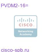16-Channel Packet Voice/Fax DSP Module PVDM2-16= PVDM2-16=