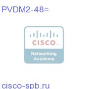 48-Channel Packet Voice/Fax DSP Module PVDM2-48= PVDM2-48=