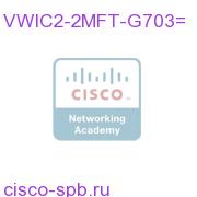 2-Port 2nd Gen Multiflex Trunk Voice/WAN Int. Card - G.703 VWIC2-2MFT-G703= VWIC2-2MFT-G703=