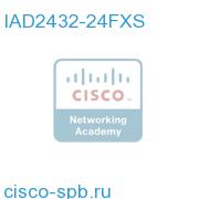 IAD2430 with 24 FXS ports and 2 T1/E1 WAN IAD2432-24FXS IAD2432-24FXS