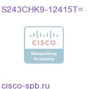 Cisco 2430 Серия IOS IP PLUS/IPSEC 64BIT/FW/VOICE S243CHK9-12415T= S243CHK9-12415T=