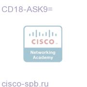 CISCO 1841 ADVANCED SECURITY Feature Pack CD18-ASK9= CD18-ASK9=
