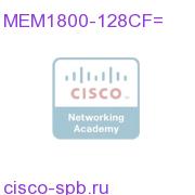 128MB Cisco 1800 Compact Flash Memory MEM1800-128CF= MEM1800-128CF=