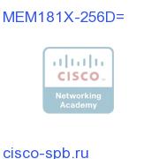256MB SODIMM DRAM for the Cisco 181X MEM181X-256D= MEM181X-256D=