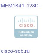 128MB SODIMM DRAM for the Cisco 1841 MEM1841-128D= MEM1841-128D=