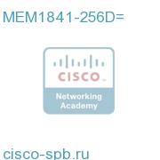 256MB SODIMM DRAM for the Cisco 1841 MEM1841-256D= MEM1841-256D=