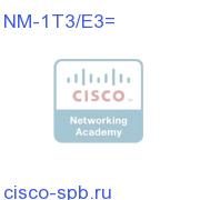 One port T3/E3 network module NM-1T3/E3= NM-1T3/E3=