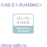 E1 Cable RJ45 to dual BNC (unbalanced), Spare CAB-E1-RJ45BNC= CAB-E1-RJ45BNC=