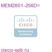 256MB SODIMM DRAM for the Cisco 2801 MEM2801-256D= MEM2801-256D=