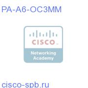 1 Port Enh ATM OC3c/STM1 Multimode Port Adapter PA-A6-OC3MM PA-A6-OC3MM