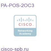 2 Port Packet/SONET OC3c/STM1 Port Adapter PA-POS-2OC3 PA-POS-2OC3