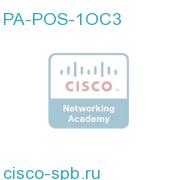 1 Port Packet/SONET OC3c/STM1 Port Adapter PA-POS-1OC3 PA-POS-1OC3