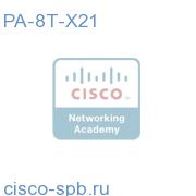 ^8-Port Serial, X.21 Port Adapter PA-8T-X21 PA-8T-X21
