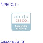 7200 Network Processing Engine with 3 GE/FE/E ports NPE-G1= NPE-G1=